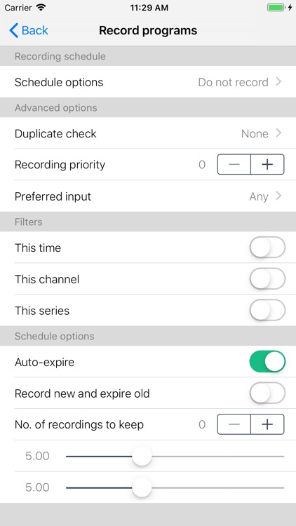 GloriousMythTV screenshot-3