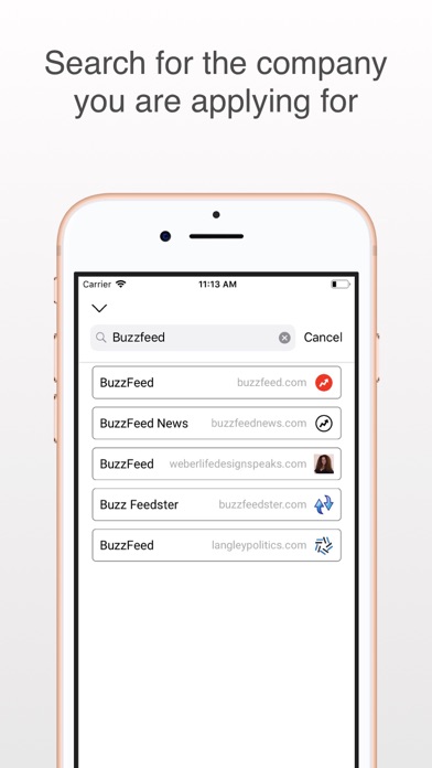 App screenshot