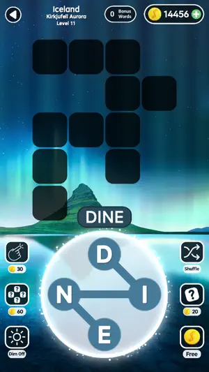 Word Swipe Connect World Quiz screenshot 1