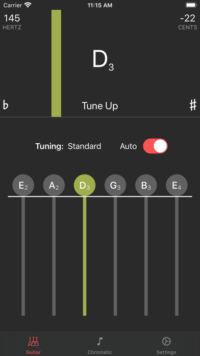 TuneIt: Multi Instrument Tuner Screenshot