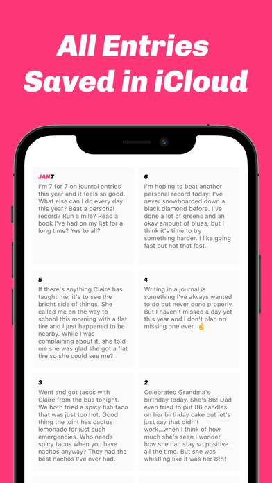 Annum - The Tiny Day Journal Screenshot