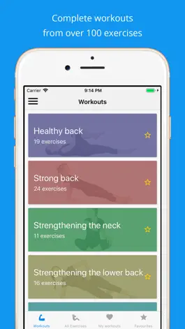 Game screenshot Back pain exercises at home mod apk