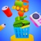 Become the balance master and pile-up objects and make a tower out of this mess