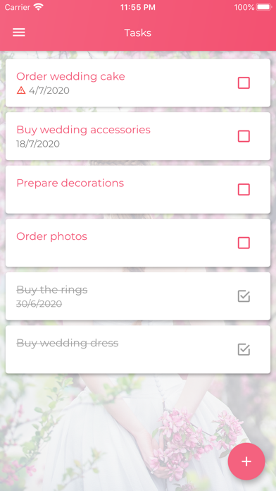 Smarty Wedding Planner Screenshot