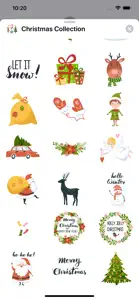 Christmas Theme Sticker Pack screenshot #6 for iPhone