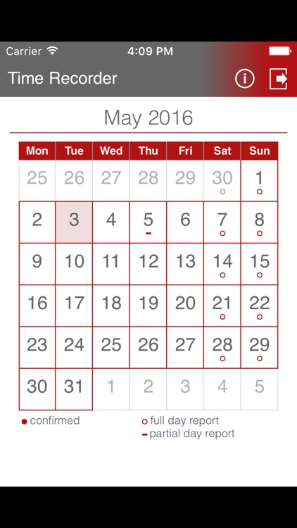 Cedar Bay Time Recorder