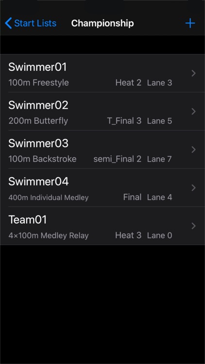 Watch for Swimming Race screenshot-4