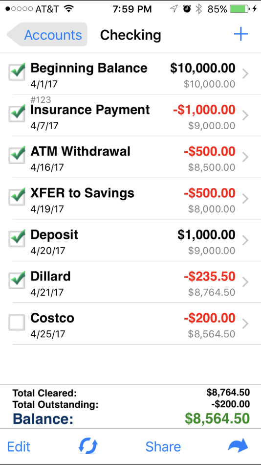 #3. Accounts 2 Checkbook (iOS) 由: SVT Software