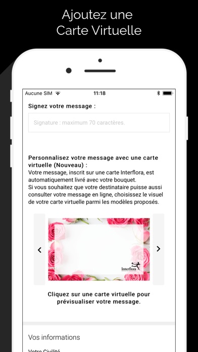 Screenshot #3 pour Interflora livraison de fleurs