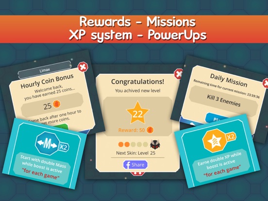 snail limax.io iPad screenshot 5 - Games app