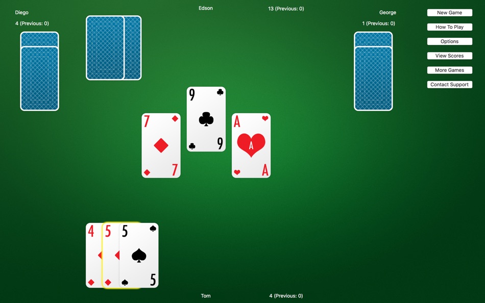 #3. Hearts Cards (macOS) di: NeverBored Studios