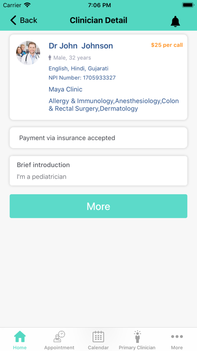 Patient - TotalCare Screenshot