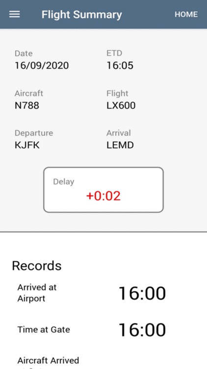 Captain Flight Report screenshot-3