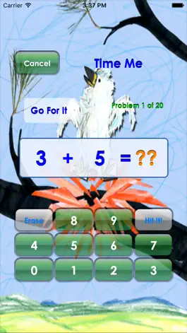 Game screenshot Math In A Flash (lite) apk