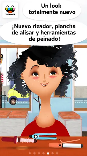 Captura de pantalla de Toca Hair Salon 2 en iPhone 1