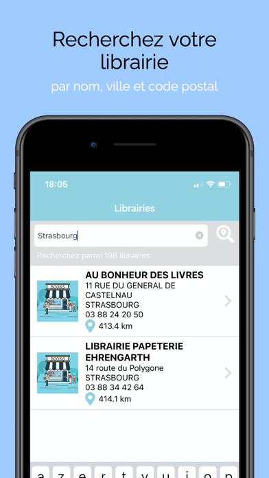 Librairies Screenshot