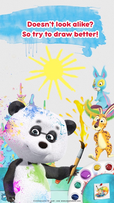 Masha and the Bear: Art Games Screenshot