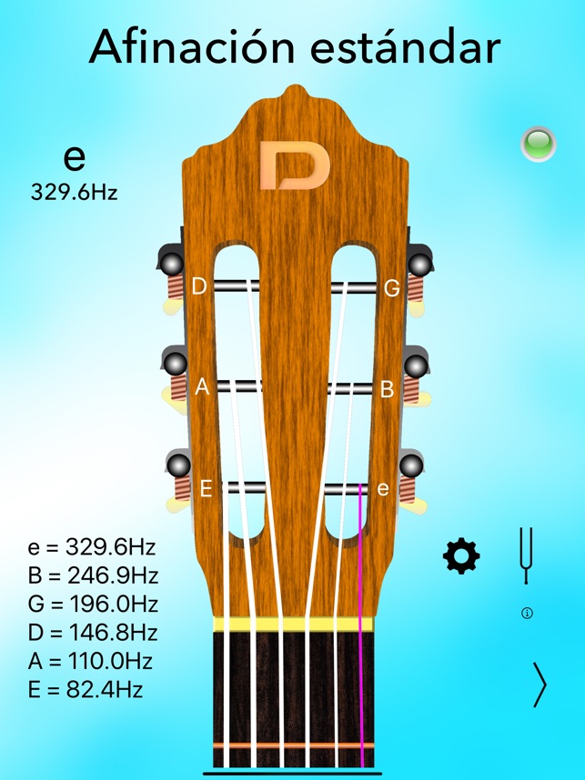 Afinador Guitarra Clásica Lite en App Store