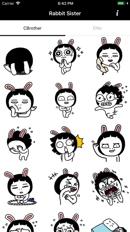 Rabbit Sister Stickers