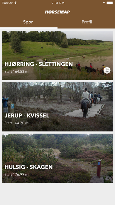 Screenshot #1 pour HorseMap