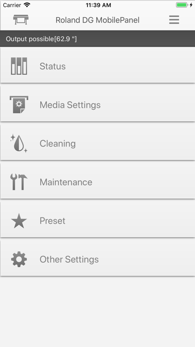 Screenshot #2 pour Roland DG Mobile Panel 2