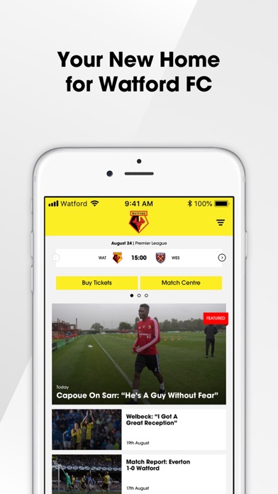 Watford FC Screenshot
