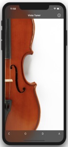 Viola Tuner screenshot #1 for iPhone