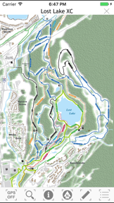 Whistler Area Ski Maps screenshot