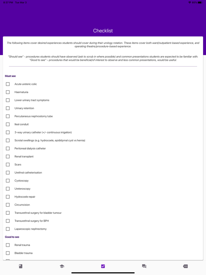 Urology for Medical Students