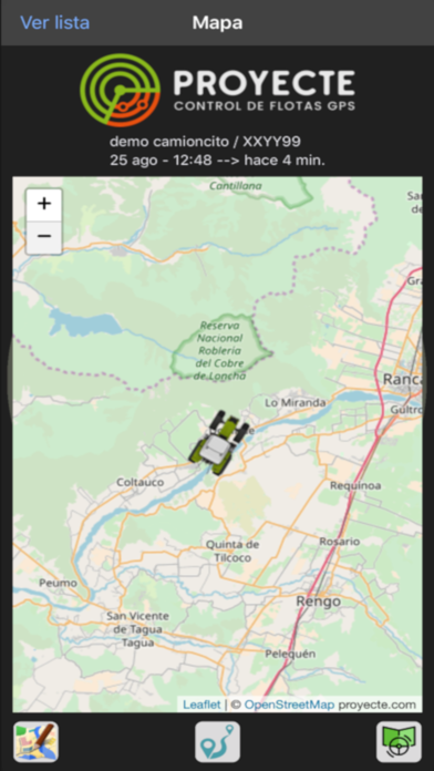 Proyecte GPS Screenshot