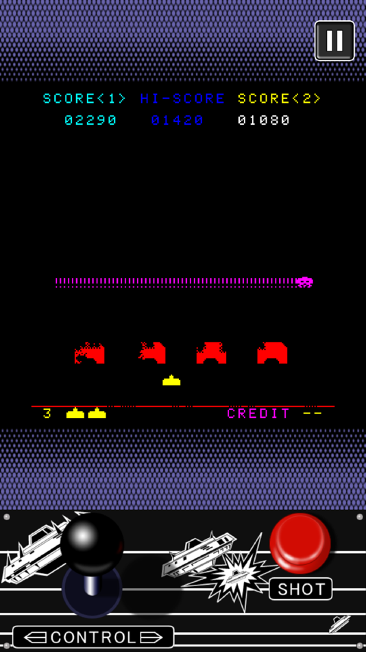 #4. SPACE INVADERS (iOS) 由: TAITO Corporation