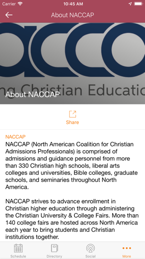 NACCAP Conference(圖2)-速報App