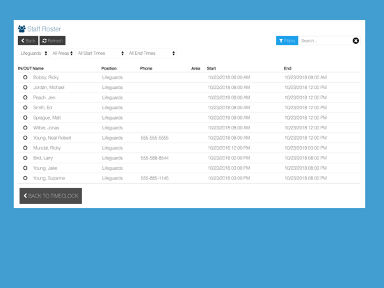 Screenshot #6 pour SubItUp Timeclock