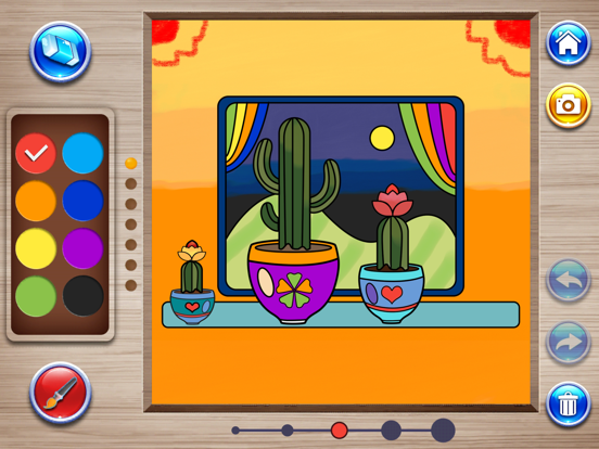 Baby & Kids Coloring Book iPad screenshot