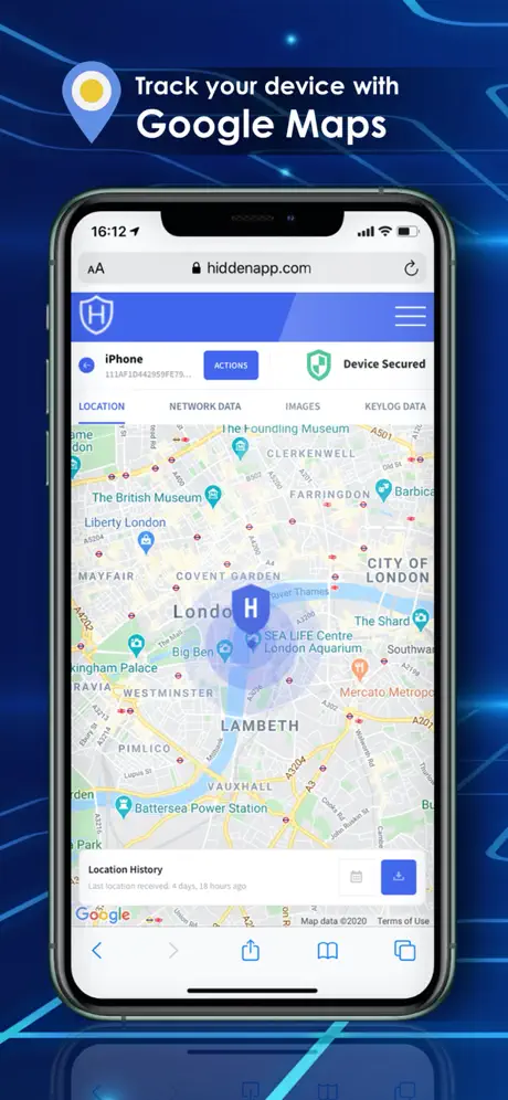 HiddenApp, Background Locator