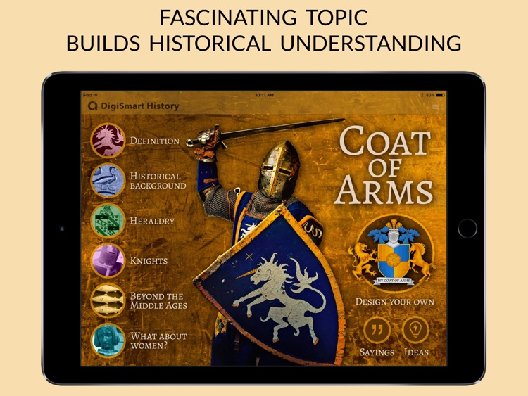 DigiSmart History Coat of Arms