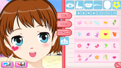 Girls Anime Avatar Creator Screenshot