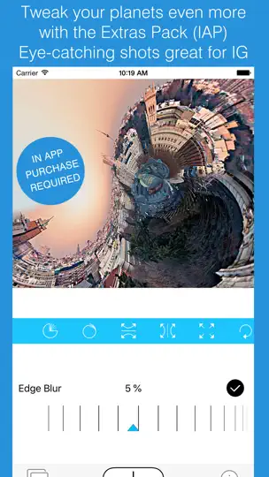 Скриншот Tiny Planet Photos And Video на iPhone 6