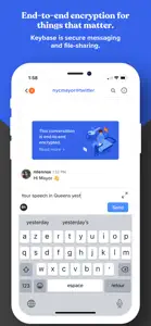 Keybase - Crypto for Everyone screenshot #1 for iPhone