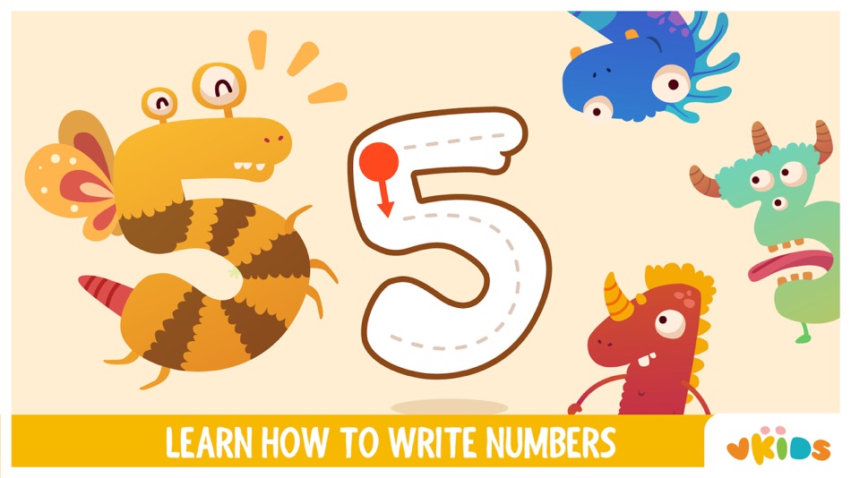 #1. Vkids Numbers Counting For Kid (iOS) 由: VKIDS VIETNAM LIMITED COMPANY