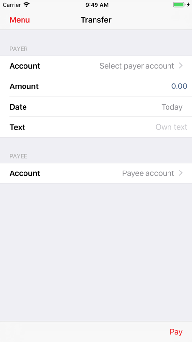 Storebrand Mobilbank Screenshot