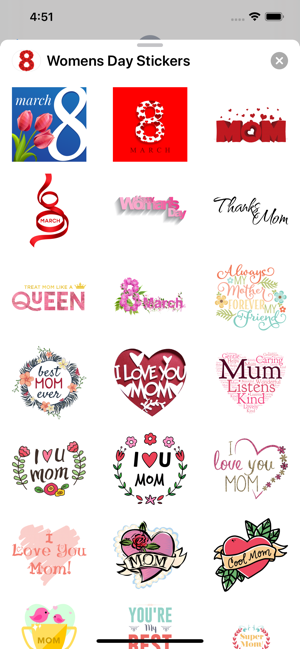 Happy Women's Day Sticker-Pack(圖6)-速報App