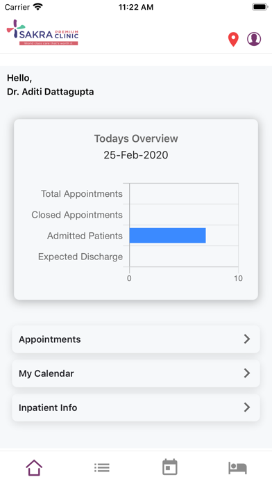 Screenshot #2 pour Sakra - Doctor App