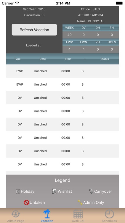 Millennium Vacation Planner screenshot-4