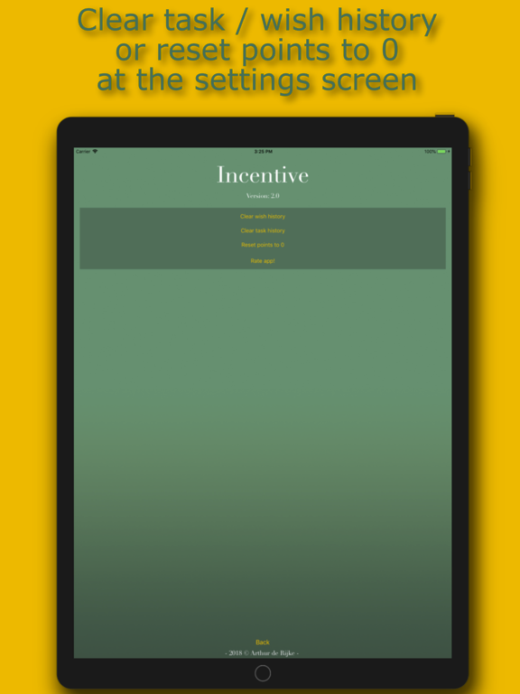 Incentive+ iPad screenshot 5 - Productivity app
