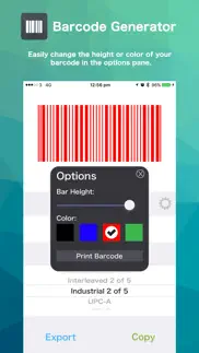 barcode generator / creator iphone screenshot 4