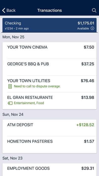 Fidelity Bank & Trust–Mobile Screenshot