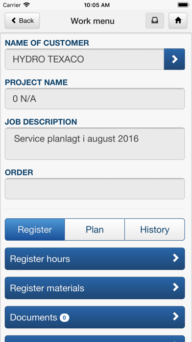 Screenshot 4 of TouchTime ERP App