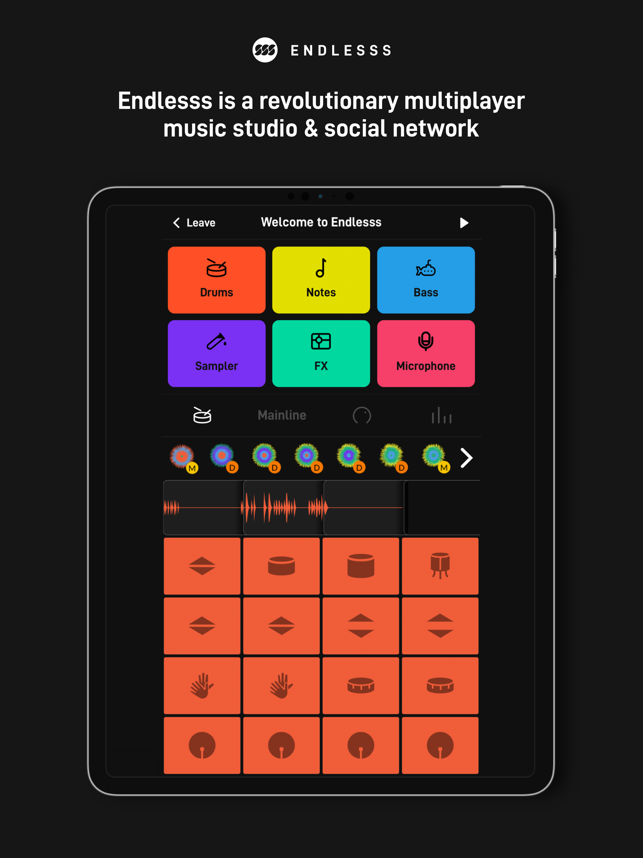 ‎Endlesss - Multiplayer Music Screenshot