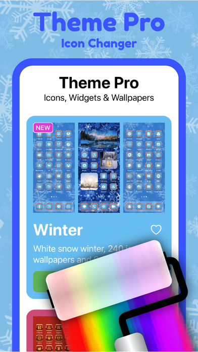 Screenshot #2 pour Theme Pro - App Icons Packs